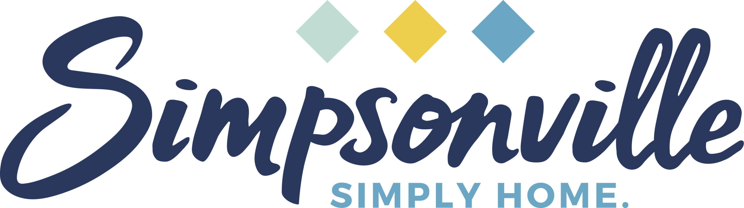 Simpsonville Logo_Dark Blue